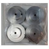 BZ 3D GT2 Pulley 80 Teeth 5mm Bore 6mm Width Timing Belt Pulley Aluminum 80T 5mm Bore Pulley Wheel for Voron 2.4 for 6mm Width GT2 Timing Belt for 3D Printer,CNC (4pcs) - Retail: $20