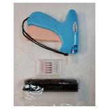 Stitch Gun for Clothes, Tagging Gun for Clothing Quick Fixes - Price Tag Gun with 6 Fine Needle, 1000 Black Fasteners & 1000 White Fasteners