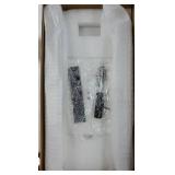 Hand Towel Holder, T-Shape Hand Towel Stand for Bathroom, Hand Towel Rack Bar Standing for Vanity Kitchen Countertop, 304 Stainless Steel (Marble Base, Brushed) - Retail: $18