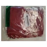 100pcs Organza Bags Burgundy Red, 5x7 inch Mesh Drawstring Gift Bags Jewelry Pouches for Christmas Candy Party Favor - Retail: $10