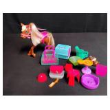 Barbie Mini Horse and Accessories Set