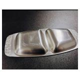 Condiment Tray Vintage Alessi 18-8 International Stainless Italy 4057