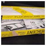 Two 18\" Plug in Fluorescent Lights.