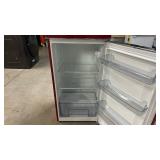 Galanz Retro Style Double Door Refrigerator - Red - Retail: $599