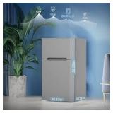 CRZOE 3.1 Cu.Ft Compact Mini Fridge and Freezer - Retail: $220