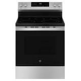 GE Black Electric Range with Air Fryer - Retail: $1,149