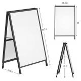 Relx A Frame Sign Holder Outdoor Sandwich Boards Holder 24x36 inches Sidewalk Signs for Businesses Outdoor - Holder only