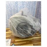 SILVEL Retractable Garden Hose Reel, 1/2 in x 100ft Wall Mount Heavy Duty Automatic Hose Reel with 10 Pattern Nozzle, Any Length Lock & Slow Return System, 180 Swivel Bracket Upgraded UV Resistant