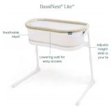 Retails for $179! HALO  BassiNest  Lite   Breathable Baby Bassinet Slides Over Bed with Mesh Walls for Airflow & Visibility, Lowering Wall for Easy Access, Portable & Lightweight, Fits Most Beds