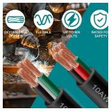 Retails for $416! 6/4 SOOW Wire 75FT, 6 AWG 600V SOOW Bulk Cable, 6 Gauge 4 Conductor Portable Power Cable, Extension Cord for Welder,Generator,Portable Light,Circuits,EV Car Charger,Motor Lead