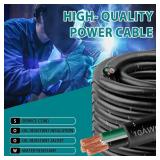 Retails for $416! 6/4 SOOW Wire 75FT, 6 AWG 600V SOOW Bulk Cable, 6 Gauge 4 Conductor Portable Power Cable, Extension Cord for Welder,Generator,Portable Light,Circuits,EV Car Charger,Motor Lead