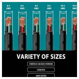 Retails for $416! 6/4 SOOW Wire 75FT, 6 AWG 600V SOOW Bulk Cable, 6 Gauge 4 Conductor Portable Power Cable, Extension Cord for Welder,Generator,Portable Light,Circuits,EV Car Charger,Motor Lead