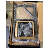 Tailgate Ladder for Pickup Trucks- Heavy Duty Foldable Rear Ladder Anti-Slip Steps, Adjustable Height Universal Fit Truck Accessories for Ram Ford Chevy GMC, Easy Installation with 4 Screw Options