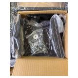 Tailgate Ladder for Pickup Trucks- Heavy Duty Foldable Rear Ladder Anti-Slip Steps, Adjustable Height Universal Fit Truck Accessories for Ram Ford Chevy GMC, Easy Installation with 4 Screw Options