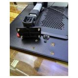 Laptop Desk for Bed with Cooling Fan, SAIJI Height & Angle Adjustable Laptop Stand for Bed, Lap Desk Tray Table, Lightweight Foldable Portable Computer Table for Couch Sofa Chair Floor Desk (Black)