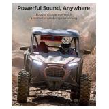 Retails for $133! KEMIMOTO 6-Speaker Metal UTV Sound Bar, 25-inch IP65 Waterproof Golf Cart Sound Bar, ATV Speaker Bluetooth with RGB, SxS Soundbar Compatible with Polaris RZR Can-Am w/ 1.25 in - 2 in