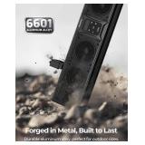 Retails for $133! KEMIMOTO 6-Speaker Metal UTV Sound Bar, 25-inch IP65 Waterproof Golf Cart Sound Bar, ATV Speaker Bluetooth with RGB, SxS Soundbar Compatible with Polaris RZR Can-Am w/ 1.25 in - 2 in