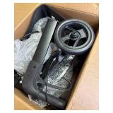 Retails for $123! Rollator Walker with Seat for Seniors   Foldable Lightweight 19.58 lbs, 10 Inch Airless Tires, Adjustable Hand Brakes, Heavy Duty Aluminum Frame, Portable Mobility Aid for Indoor Out