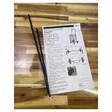 DMI Utility Cart with Wheels to be used for Shopping, Grocery, Laundry and Stair Climber Cart, Weighs 7.5 Pounds but holds up to 90 Pounds, Compact and Foldable, Black