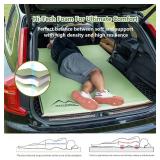 M KARMATER Self Inflating Car Sleeping Pad for Camping, Thick Memory Foam Car Camping Mattress with Pillow, 9.0 R-Value SUV Mattress Camping Bed Suitable for Car Travel, Hiking, Backpacking