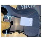 Retails for $106! SAYHA Electric Guitar, 39 Inch Solid Full-size Electric Guitar HSS Pickups Starter Kit Includes Amplifier, Bag, Digital Tuner, Strap, String, Cable, Picks Black
