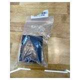 M.DUN- Round Edges Rectangle Shape Studs Earring. Abalone Amber Turquoise Resin Stone Design, 18k Real Gold Plated Bezel, Hypoallergenic Gorgeous Gift for Women