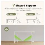 Mericonia Computer Desk, Gaming Desk for Small Spaces, Modern Simple Style Table for Home Office, Study Student Writing Table