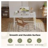 Mericonia Computer Desk, Gaming Desk for Small Spaces, Modern Simple Style Table for Home Office, Study Student Writing Table