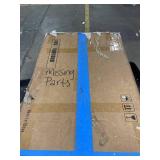 Huuger Nightstand with Charging Station, Side Table with Fabric Drawers, End Table with Open Shelf, Bedside Table with USB Ports and Outlets, Night Stand for Bedroom, Rustic Brown and Black