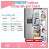 LXun Upgraded 241510205 Refrigerator Door Gasket Compatible with Electrolux Kenmore White Westinghouse Frigidaire Refrigerator Freezer Door Seal Part Replaces Part 241510207 241510203 7241510203-Gray