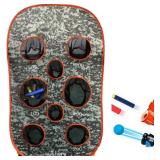 Kids Large Target. Shooting Practice Toy with Storage Net for Boys. Perfect for Indoor & Outdoor Nerf Party, Nerf War or Birthday Gift