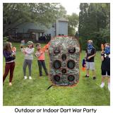 Kids Large Target. Shooting Practice Toy with Storage Net for Boys. Perfect for Indoor & Outdoor Nerf Party, Nerf War or Birthday Gift