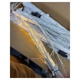 Retails for $140! Outdoor Christmas Decorations Lighted Birch Tree Set of 3, LED Warm White 4, 6 and 8 Feet, for Indoor Christmas Decor, Party, Garden, Yard, Wedding, Holiday