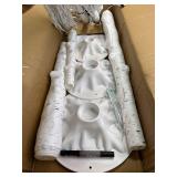 Retails for $140! Outdoor Christmas Decorations Lighted Birch Tree Set of 3, LED Warm White 4, 6 and 8 Feet, for Indoor Christmas Decor, Party, Garden, Yard, Wedding, Holiday