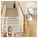 Retails for $160! Cumbor 2 Pack 29.7-46" Baby Gate for Stairs, Mom
