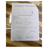 24x36 Inch Black Bathroom Mirror for Wall, Thick Metal Framed Rectangle Mirrors for Over Sink, Bedroom, Living Room, Entryway, Anti-Rust, HD Tempered Glass