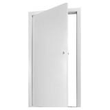 QWORK Aluminum Access Door 12x24   Flush Mount Hinged Panel for Drywall, Ceiling & Utility Shaft