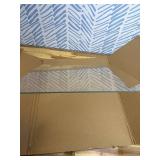 Upgrade 240350649 Glass Shelf Compatible with Frigidaire Crosley Refrigerator, Fridge Glass Bottom Shelf Crisper Replacement 17"x15" Replace 241711236 240443328 240350602 240350633