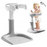 Baby Shower Stand - Adjustable Height Baby Shower Standing Support | Baby Bath Stand Soporte para Ba era de Beb  | Toddler Shower Stand Assist Holder for 8-36 Months Toddler Baby Standing Bath