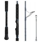 KastKing ReKon Saltwater Spinning Rod, KastFlex IM6 Carbon Graphite Blank, Zirconium Ceramic Guides, Graphite Locking Reel Seat, Oversized Drop Shot Hook Keeper, 2-Piece PTS, Saltwater Fishing