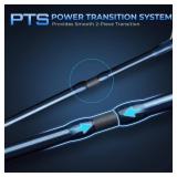 KastKing ReKon Saltwater Spinning Rod, KastFlex IM6 Carbon Graphite Blank, Zirconium Ceramic Guides, Graphite Locking Reel Seat, Oversized Drop Shot Hook Keeper, 2-Piece PTS, Saltwater Fishing