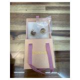 Disco Ball Earrings 925 Stering Silver Post 18K Gold Plated CZ Micro Pave Dainty Round Gold Stud Huggie earrings for Women