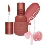 Kaja Lip & Blush - Jelly Charm 05 Peach Fizz | with Keychain, Triple Berry Complex, Lemon Fruit Extract & Olive Squalane, Hydrating, Long Lasting Tint, Lightweight, Creamy Cream Tinted Type, 0.17 Oz