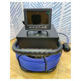 Retails for $285! ZELCAN Sewer Camera, Drain Camera 165FT with 4.3 in. LCD Screen, Waterproof IP68 Borescope Plumbing Camera with 12 LED Lights with 5300mAh Battery DVR Recorder