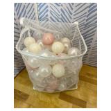 Ball Pit Balls Pack of 100 - Star and Round Set BPA Free Phthalate Free Non-Toxic Crush Proof Play Balls Soft Plastic Balls for Toddlers Baby Kids Birthday Pool Tent Party