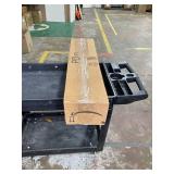 KitchenClouds Kitchen Mat Cushioned Anti Fatigue Rug 17.3"x28" Water Resistant Non Slip Standing Desk Mat Comfort Floor Mats for Kitchen House Sink Office (Blue)