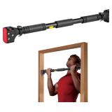leikefitness Pull-Up Bar For Door Frame Chin Up Bar Upper Body Workout Adjustable Portable Training Pull-Up Bars Bars without Screw - Adjustable Width Locking Mechanism