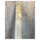 Persilux Cordless Zebra Roller Window Shades Free-Stop Roller Blinds (46" W X 47" H, White) Light Control for Day and Night, Light Filtering Sheer Roler Shades for Windows, Easy to Install