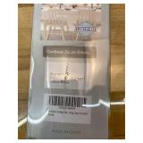 Persilux Cordless Zebra Roller Window Shades Free-Stop Roller Blinds (46" W X 47" H, White) Light Control for Day and Night, Light Filtering Sheer Roler Shades for Windows, Easy to Install