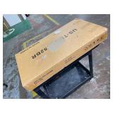 VASAGLE CUSTOS Collection - Bookshelf, 3-Tier Bookcase, Book Shelf, Open Storage Shelf, 9.4 x 23.6 x 32 Inches, for Living Room, Home Office, Dinning Room, Rustic Brown ULBC163X01